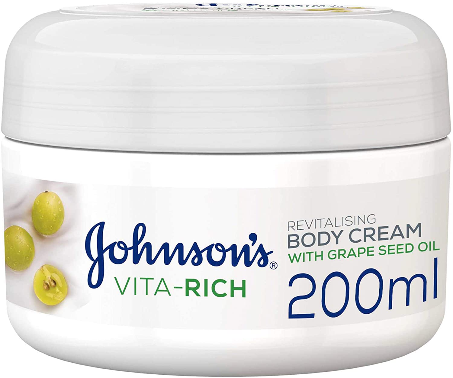 JOHNSON'S® Vita-Rich Soothing Body Cream with Rose Water