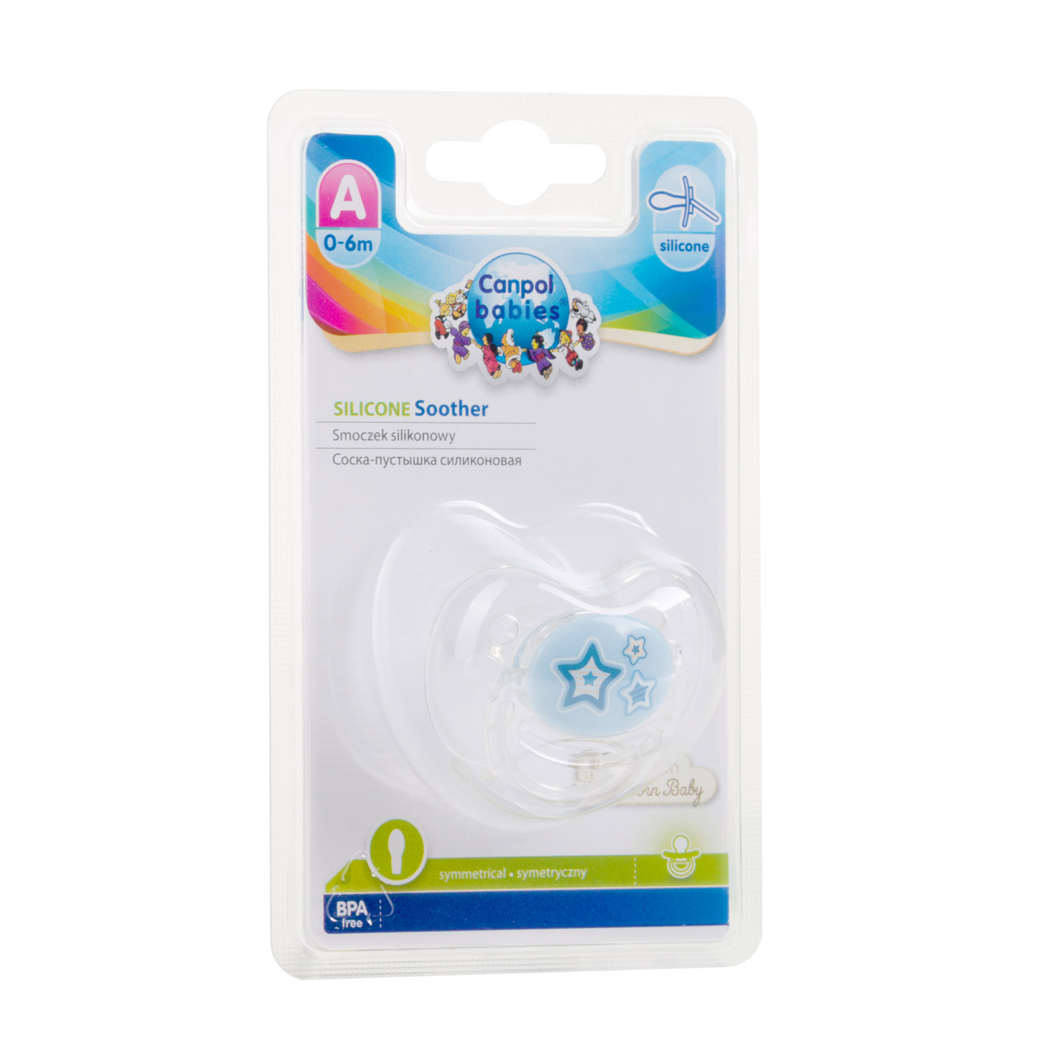 CANPOL BABIES SILICONE SOOTHER 22/580